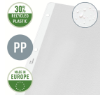 Leitz Premium A4 Wallet Copy Safe with Cutout PP 0.13mm Transparent 100 Pieces