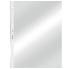 Pochette Leitz Premium Standard Copy safe A4 4 perf PVC 0,09mm transparent 100 pièces