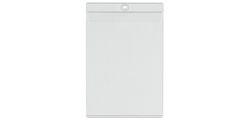 Pochette modèle U Leitz Premium A5 PVC 0,20mm avec œillet transparent 50 pièces