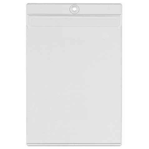 Insteekmap U-model Leitz Premium met ophangoog 0.20mm PVC A5 transparant 50 stuks