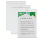 Leitz Premium U Model Pocket A5 PVC 0.20mm with Transparent Eyelet 50 Pieces