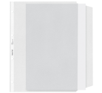 Leitz Premium Copy Safe Folder with Flap A4 PP 0.13mm Transparent 50 Pieces