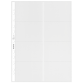 Pochette Leitz Premium pour cartes de visite Copy safe A4 PP transparent 10 pièces