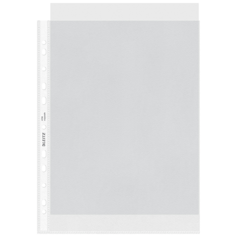 Pochette Leitz Premium Standard Copy safe A4 11 perfPP 0,085mm transparent 100 pièces