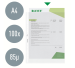 Showtas Leitz Premium standaard 11-gaats copy safe 0.085mm PP A4 transparant 100 stuks