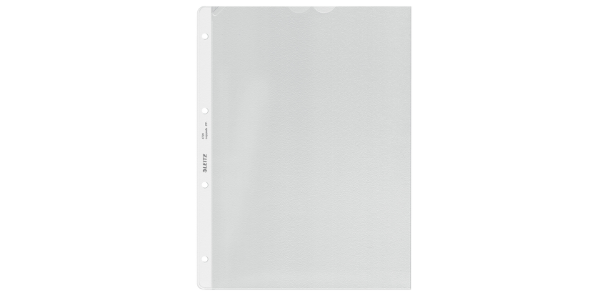 Pochette Leitz Premium Copy safe A4 4 perforations PP 0,13mm transparent 100 pièces