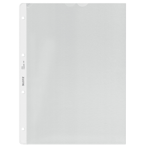 Pochette Leitz Premium Copy safe A4 4 perforations PP 0,13mm transparent 100 pièces