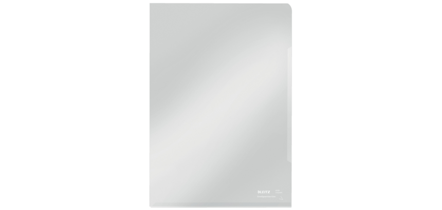 Insteekmap L-model Leitz Premium copy safe 0.15mm PVC A4 transparant 100 stuks