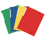 Chemise à élastique Oxford Top File+ A3 3 rabats 390g assorti