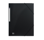 Chemise à élastique OXFORD Urban A4 PP noir