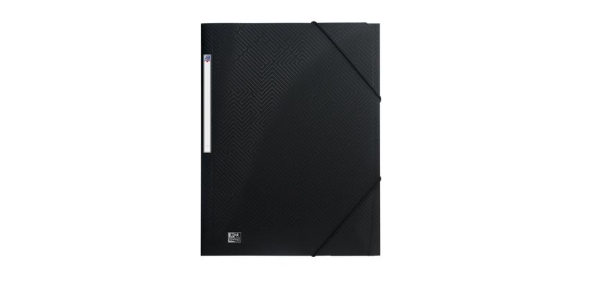 OXFORD Urban Black A4 PP Elastic Folder