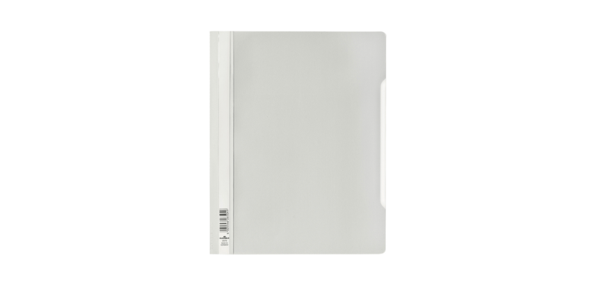 Durable A4 PVC Lamella Folder White