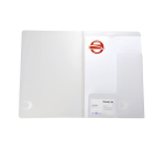 Offertemap Oxford A4 met insteektas 2 kleppen 0,5mm PP transparant