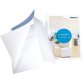 Dossier de présentation Pearl 2 A4 avec pochette 3 rabats blanc