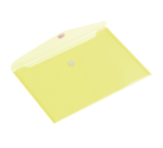 Pochette enveloppe Europel A5 paysage 250x180mm PP transparent jaune
