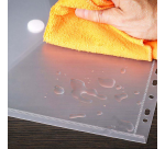 Europel envelope pouch A4 240x310mm 11-hole PP transparent white