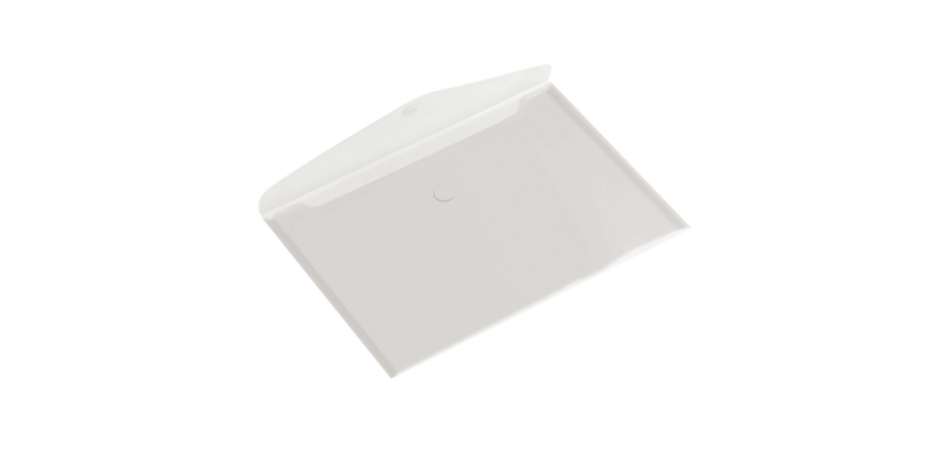 Europel envelope pouch A5 landscape 250x180mm PP transparent white