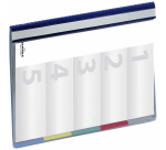 Durable Divisoflex A4 Blue Organizer File