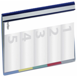 Organisatiemap Durable Divisoflex A4 blauw