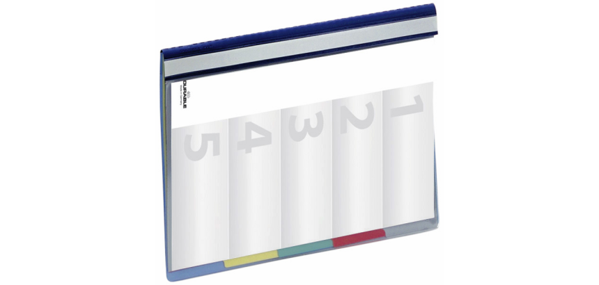 Durable Divisoflex A4 Blue Organizer File