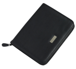 Conférencier Rillstab Excellent de luxe A5 similicuir noir