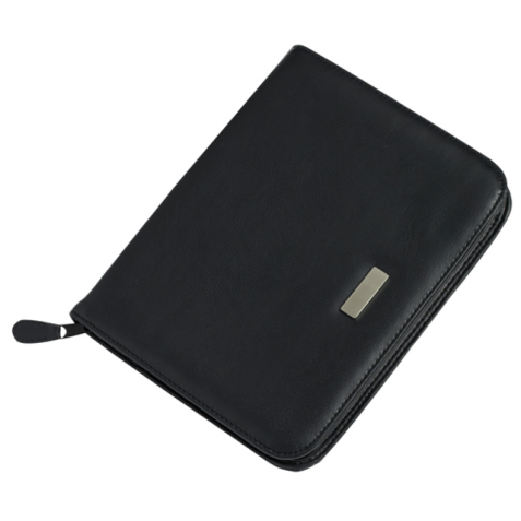 Schrijfmap Rillstab Excellent deluxe A5 lederlook zwart