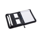 Conférencier Rillstab Excellent de luxe A5 similicuir noir