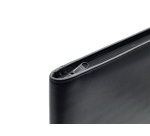 Van der Spek Speaker A4+ black ribbed leather