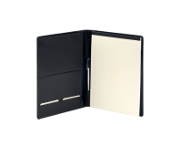 Conférencier Van der Spek 393 A4 cuir de buffle noir