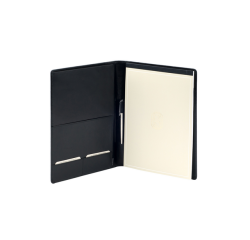 Conférencier Van der Spek 393 A4 cuir de buffle noir