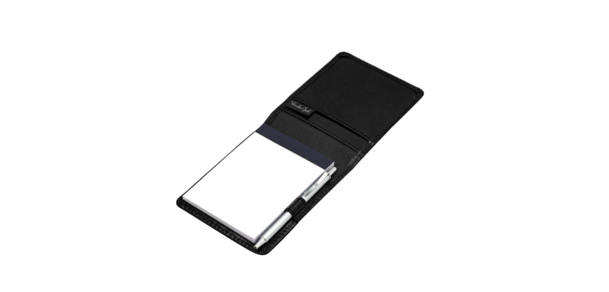 Conférencier Van Der Spek 216 A7 cuir buffle + stylo noir