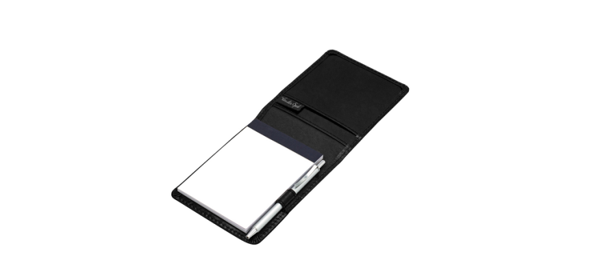 Lecturer Van Der Spek 216 A7 buffalo leather + black pen