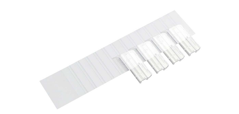 Hängeregisterreiter Djois Alzicht 65mm transparent 25 Stück
