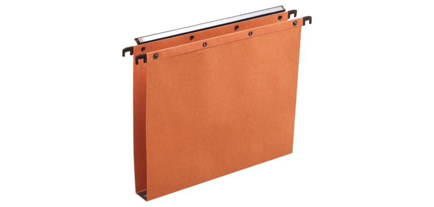 Elba AZO Ultimate suspended file U bottom folio 30mm orange