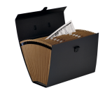 Sorteerkoffer Bankers Box Handifile 19-vaks zwart