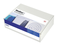 Draadrug GBC 10mm US/21rings A4 zilver 100 stuks