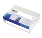 Peigne métallique GBC 8mm US/21 anneaux A4 argent 100 pièces