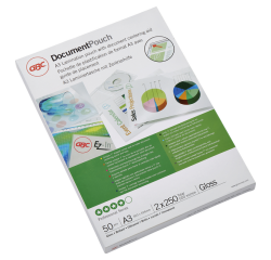 Pochette de plastification GBC A3 2x250micron 50 pièces