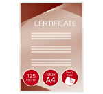 Lamineerhoes GBC A4 zelfklevend 2x125micron 100 stuks