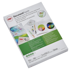 Pochette de plastification GBC A4 2x250micron 50 pièces