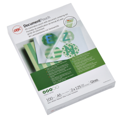 Gbc lamination pouch a5 125 micron