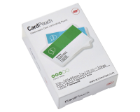 Pochette de plastification GBC carte 65x95mm 2x125mic 100 pièces