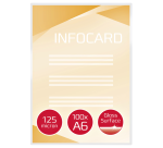 GBC A6 Laminating Pouch 2x125 Microns 100 Pieces