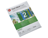 Pochette de plastification GBC A3 autocollante 2x75 micron 25 piéces