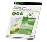 Leitz iLAM A4 Self-Adhesive Lamination Pouches 2x80 Microns EVA 100 Pieces