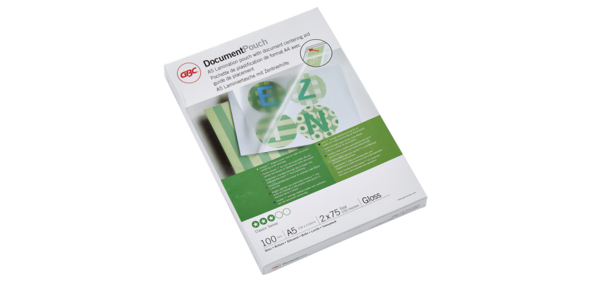Lamineerhoes GBC A5 2x75micron 100 stuks