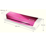 Leitz iLAM Home Office A4 Laminator Pink