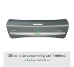 Leitz iLAM Office A4 Laminator silver