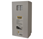 Baguette reliure à anneaux plastique, 14 mm noir - boite de 100