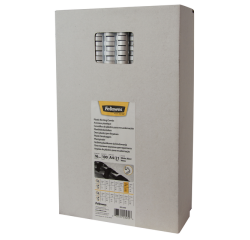 Reliure Fellowes 16mm 21 anneaux A4 blanc 100 pièces